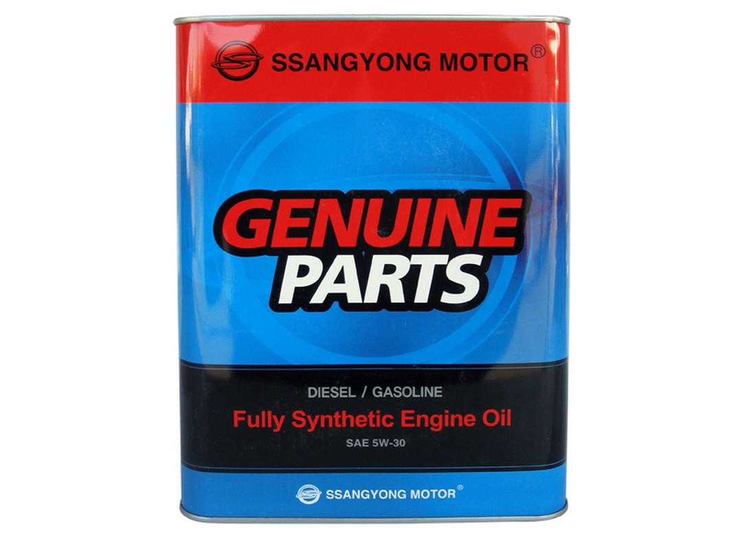 Масло моторное синтетическое 5W30 SsangYong Diesel/Gasoline 4L