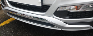 Защита переднего бампера SsangYong Rexton III  