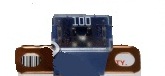 Предохранитель 100А (синий) ISUZU NQR75/71.