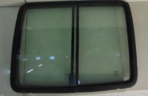 Стекло боковое (комбинированное) сдвижной двери левой Fiat Doblo Panorama