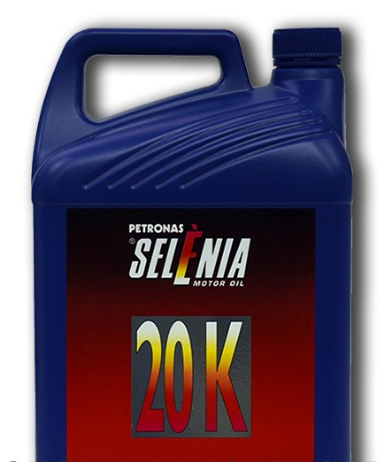 Полусинтетическое моторное масло SELENIA 20K 10W-40 5 литров.