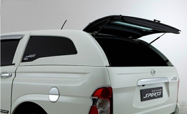 Кунг высокий в цвет кузова SsangYong Actyon Sports New (Q150)