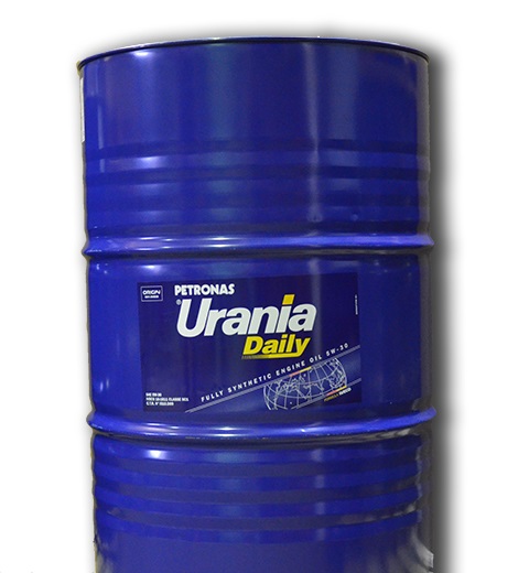 Синтетическое моторное масло URANIA DAILY 5W30  200 литров.