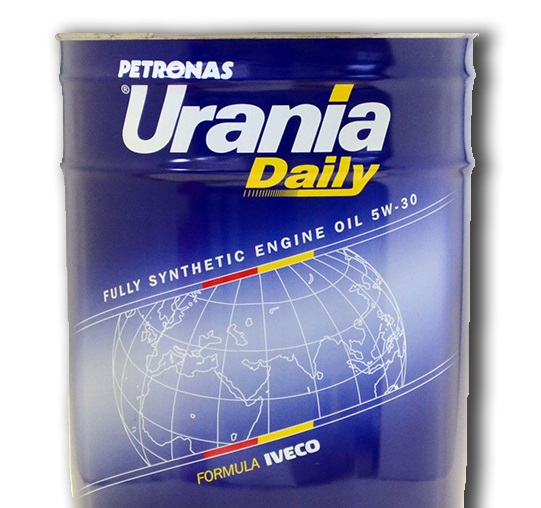 Синтетическое моторное масло URANIA DAILY 5W30 20 литров.