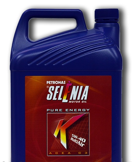 Синтетическое моторное масло SELENIA K PURE ENERGY 5W-40 5литров.