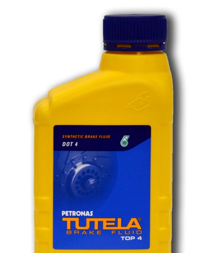 Тормозная жидкость (dot4) TUTELA BRAKE FLUID TOP 4 0,5 л.
