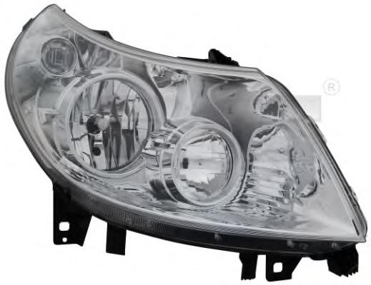 Фара правая (под корректор) Fiat Ducato(250)