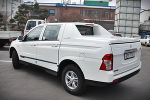 Кунг низкий в цвет кузова SsangYong Actyon Sports New (Q150)