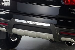 Защита заднего бампера SsangYong Kyron