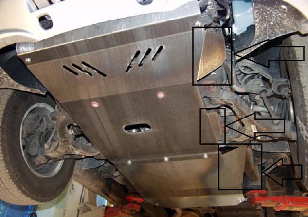 Защита картера SsangYong Kyron