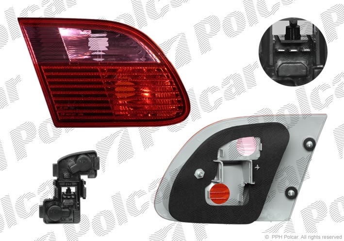 Фонарь задний правый (на крышке багажника) Fiat Albea