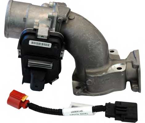 Корпус дроссельной заслонки (Клапан TVA) в сборе F1A Fiat Ducato New(250)/Iveco Daily III 2.3JTD (New version)