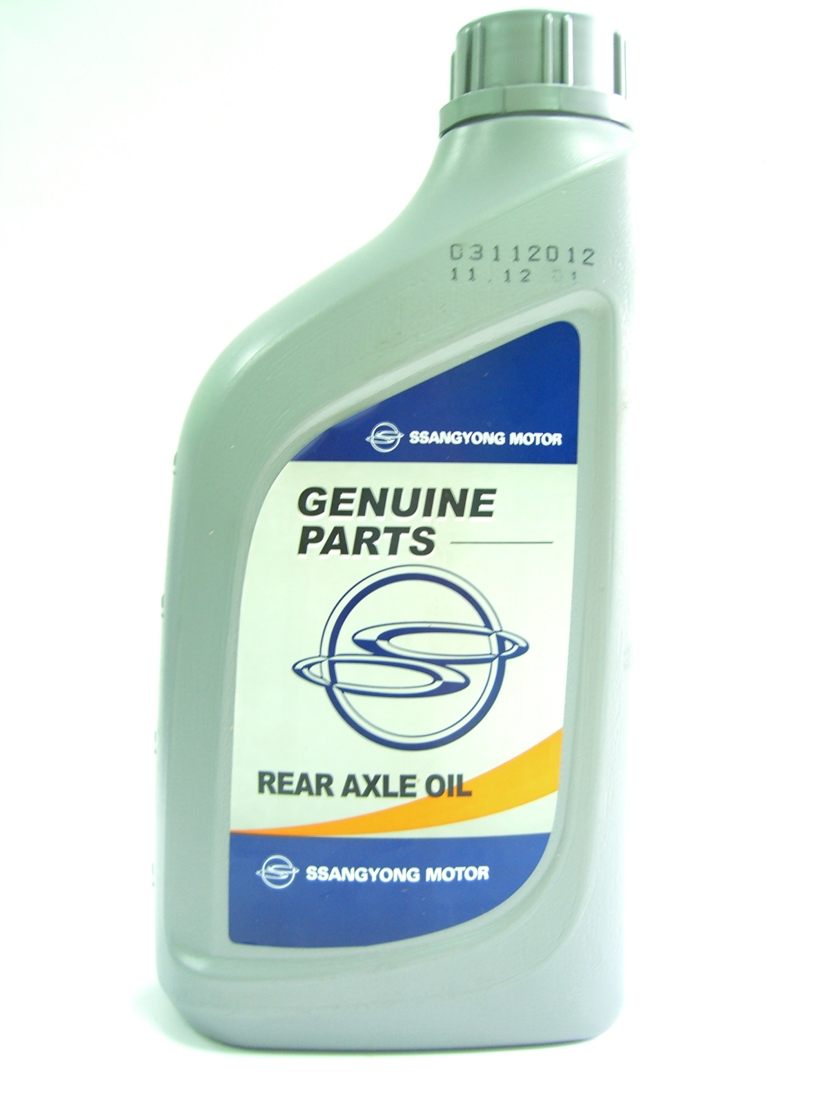 Масло трансмиссионное в мосты 80W90 SsangYong Rear Axle Oil 1L.