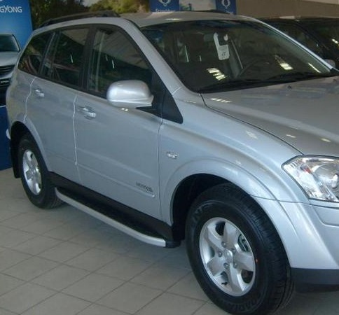 Пороги алюминиевые SsangYong Kyron