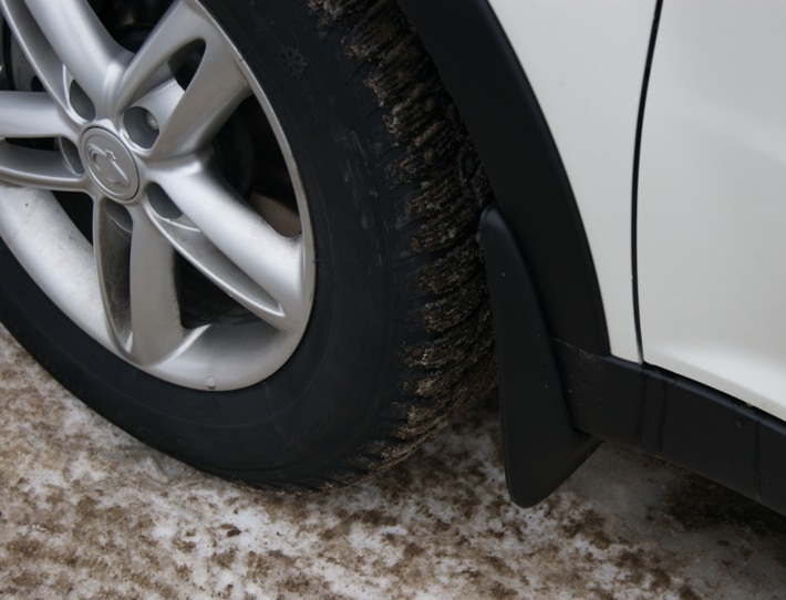 Комплект (2 шт.) брызговиков передних SsangYong New Actyon