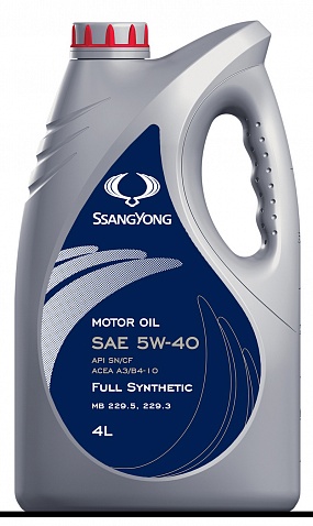 Масло моторное синтетическое SSANGYONG - ЛУКОЙЛ GENESIS   MOTOR OIL SAE 5W-40 (4 Л)