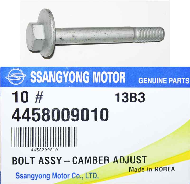 Болт (развальный) рычага переднего нижнего задний 116мм SsangYong Actyon/Kyron/Rexton