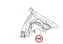 Бачок стеклоомывателя с мотором ISUZU NPR75/NLR85/NMR85/NQR90.