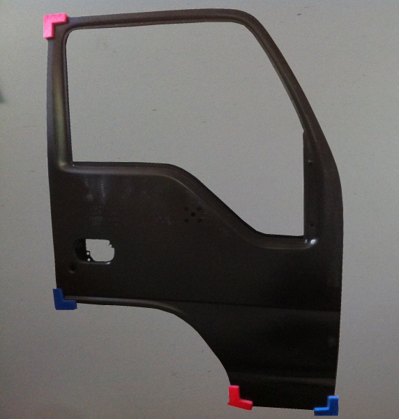 Дверь правая ISUZU NQR75.