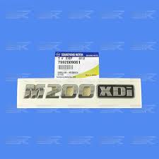 Эмблема на передую деверь M200XDI SSANGYONG Kyron