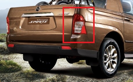 Фонарь задний правый  SSANGYONG ACTYON SPORTS II