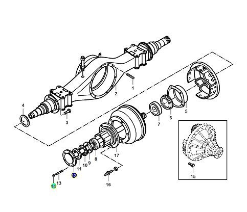 Сальник ступицы задней внутренний ISUZU NLR85/NMR85/NKR55